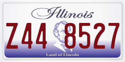 IL license plate Z448527