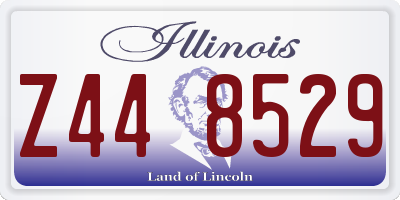 IL license plate Z448529