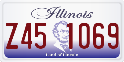 IL license plate Z451069