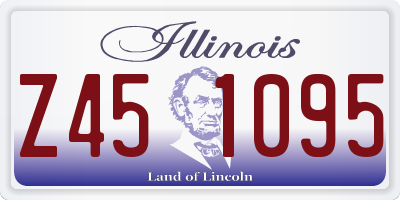 IL license plate Z451095