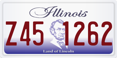 IL license plate Z451262