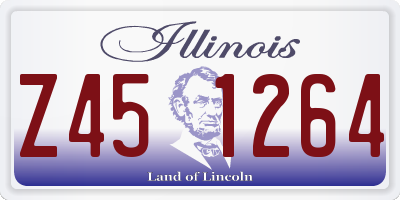 IL license plate Z451264