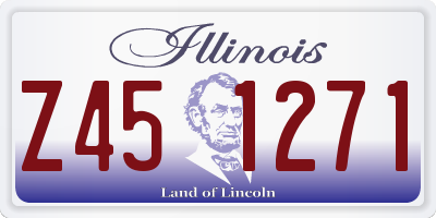 IL license plate Z451271