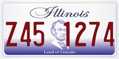IL license plate Z451274
