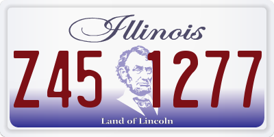 IL license plate Z451277