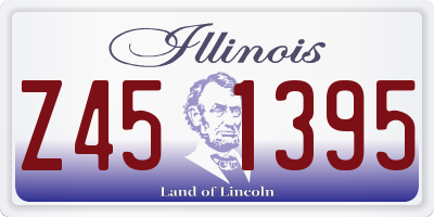 IL license plate Z451395
