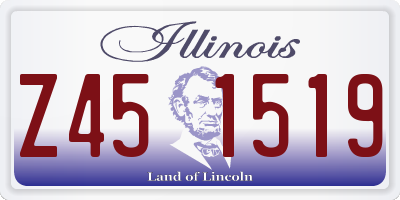 IL license plate Z451519