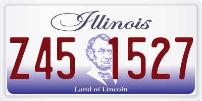 IL license plate Z451527