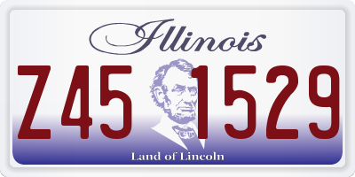 IL license plate Z451529