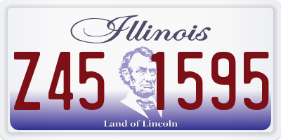 IL license plate Z451595