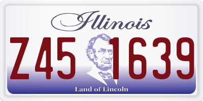 IL license plate Z451639
