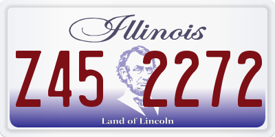 IL license plate Z452272