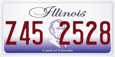 IL license plate Z452528