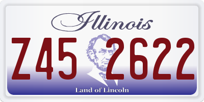 IL license plate Z452622