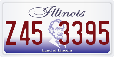 IL license plate Z453395