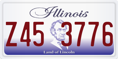 IL license plate Z453776