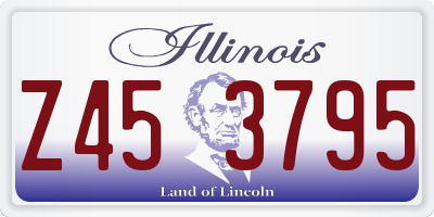 IL license plate Z453795