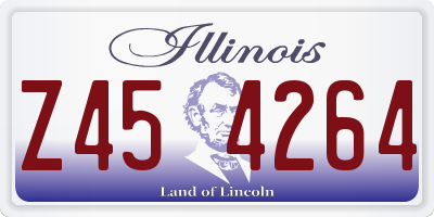 IL license plate Z454264