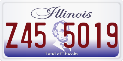 IL license plate Z455019
