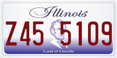 IL license plate Z455109