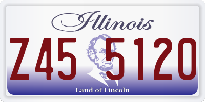 IL license plate Z455120