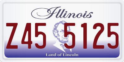 IL license plate Z455125