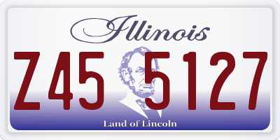 IL license plate Z455127