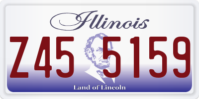 IL license plate Z455159