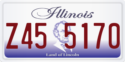 IL license plate Z455170