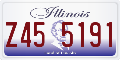 IL license plate Z455191