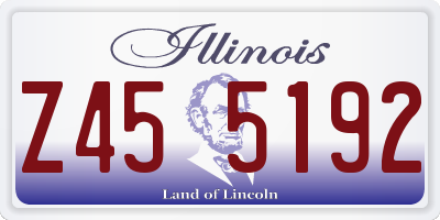 IL license plate Z455192