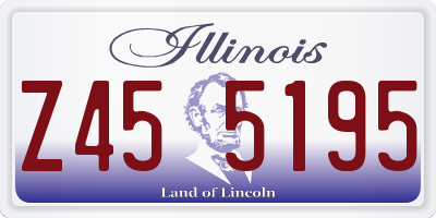 IL license plate Z455195