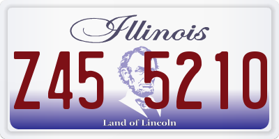 IL license plate Z455210