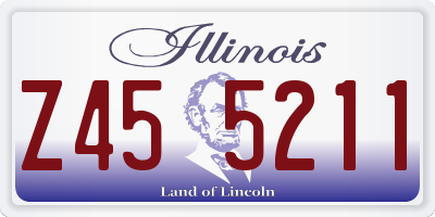 IL license plate Z455211