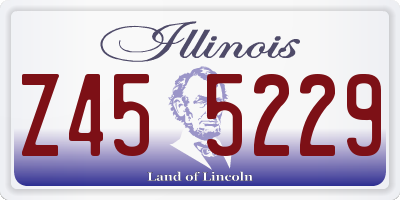 IL license plate Z455229