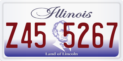 IL license plate Z455267
