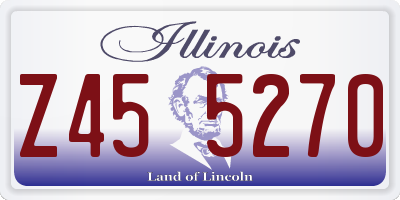 IL license plate Z455270