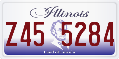 IL license plate Z455284