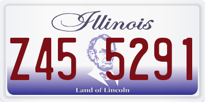 IL license plate Z455291