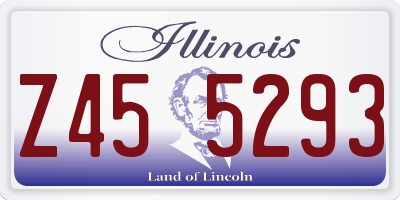 IL license plate Z455293