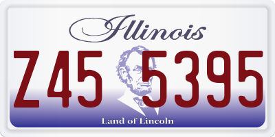 IL license plate Z455395