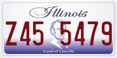 IL license plate Z455479
