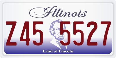 IL license plate Z455527