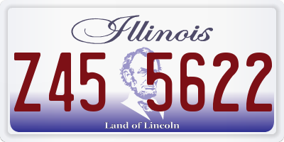 IL license plate Z455622