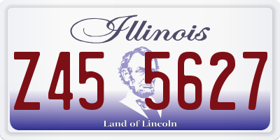 IL license plate Z455627