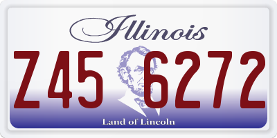 IL license plate Z456272
