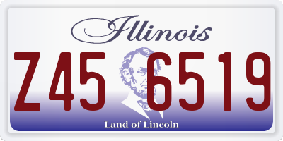 IL license plate Z456519
