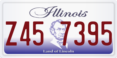 IL license plate Z457395