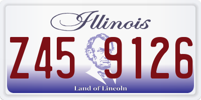 IL license plate Z459126