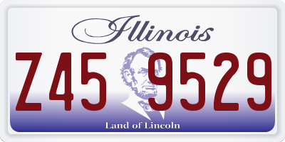 IL license plate Z459529